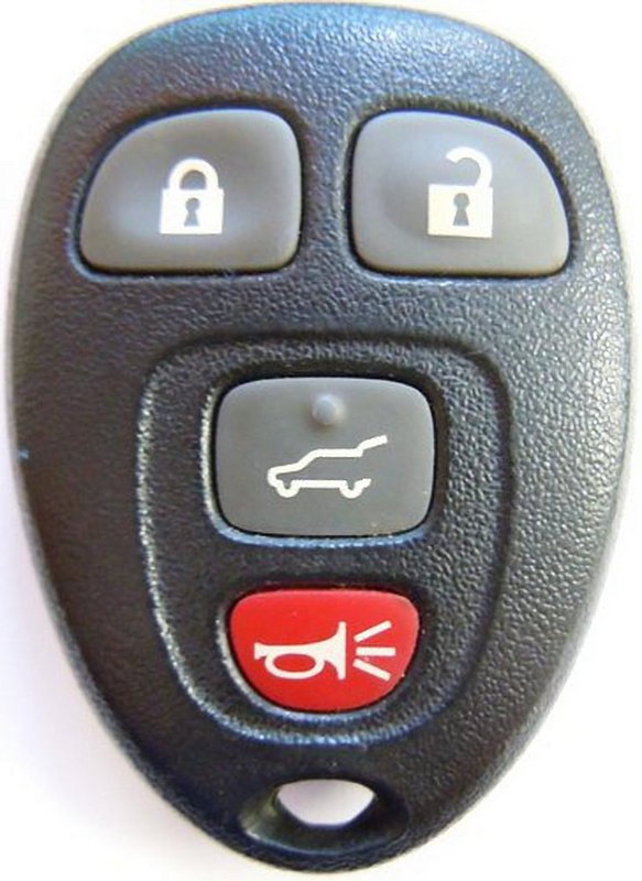Fits GM 15859329 OEM 4 Button Key Fob 