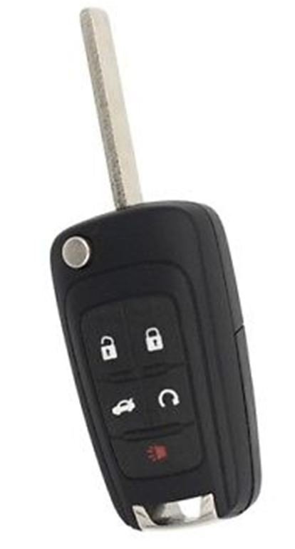 OEM GM Chevy PEPS Proximity Flip Key Remote Fob 13584829 FCC ID P40 9MK74946931 