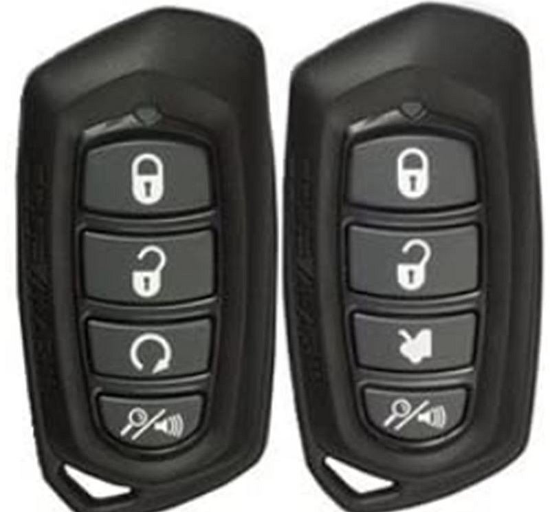 Code alarm remote start key outlet fob