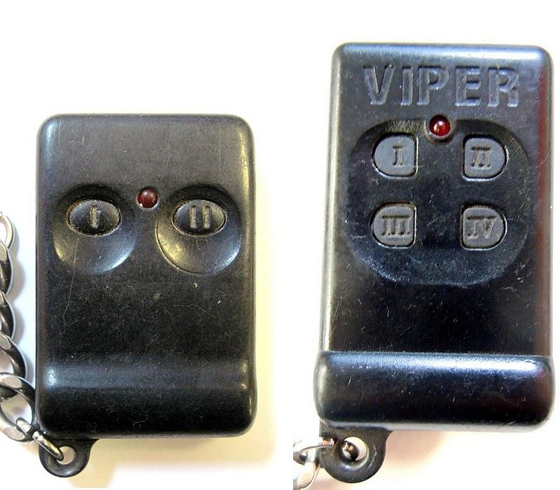 keyless remote control D.E.I Viper clicker transmitter starter replacement Fob 
