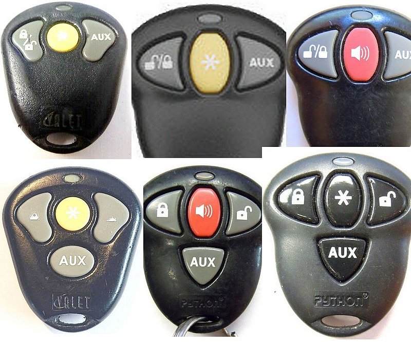 DEI Python FCC ID EZSDEI474P 473P keyless remote car starter control