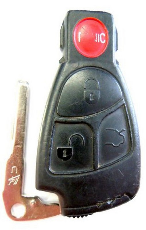 2000 Mercedes Benz C230 Keyless Entry Remote Key Fob Car Replacement Keyfob Transmitter Control Fcc Id Iyz3312 Iyz 3312 4 Btn Pre Owned 275apo1b