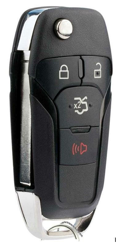 2013 2014 2015 2016 Ford Fusion Flip Key Fob Remote Control Keyless Entry Transmitter Keyfob New 1no