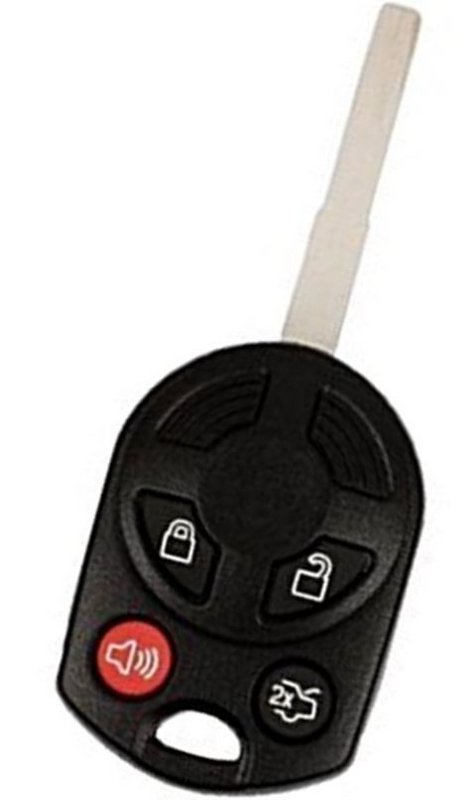 Discount Keyless Replacement Uncut Car Remote Fob Key Combo Compatible with Ford Focus OUCD6000022 