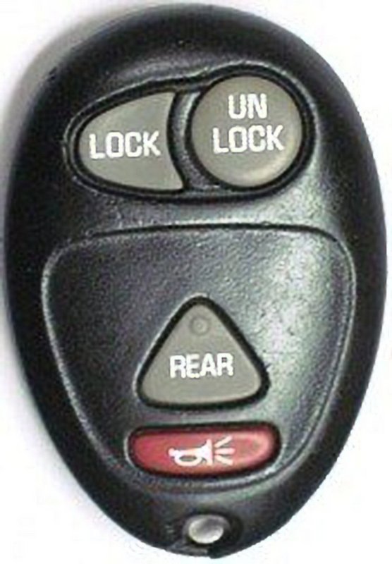 OEM Buick Pontiac 4 Button L2C0007T Keyless Remote Control ...