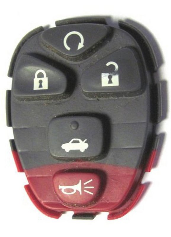 OEM Replacement Button Pad for GM 5 Button KOBGT04A 22733524 10305092