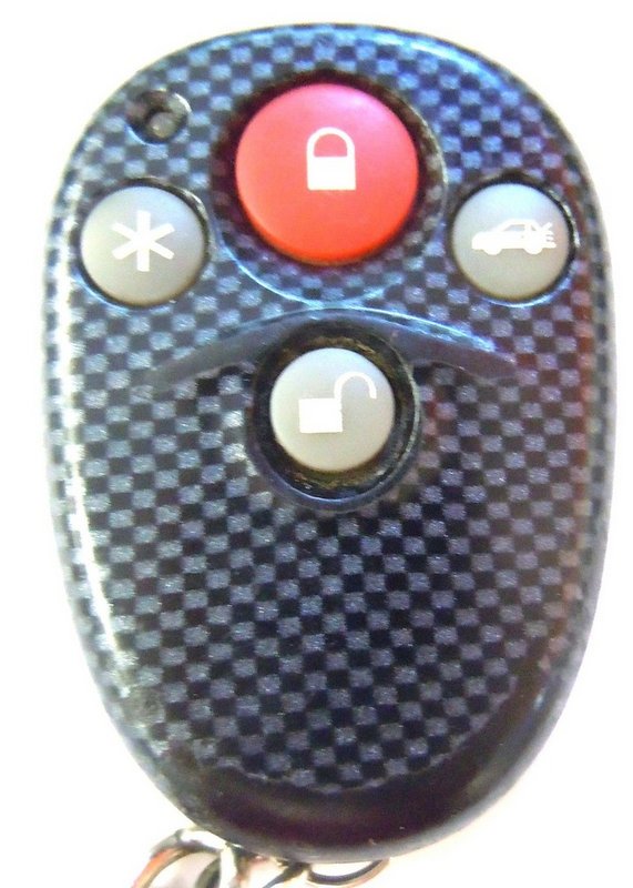 Keyless Remote Transmitter Gravity 433 Mhz Red LED Light 4 Button