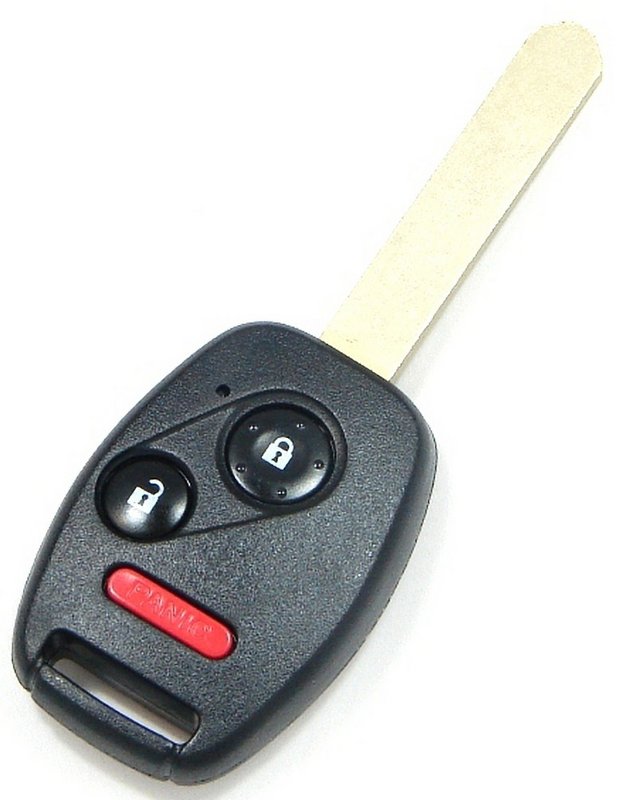 qualitykeylessplus Replacement Keyless Entry 4 Button Case and Pad for Honda FCC ID OUCG8D380HA 