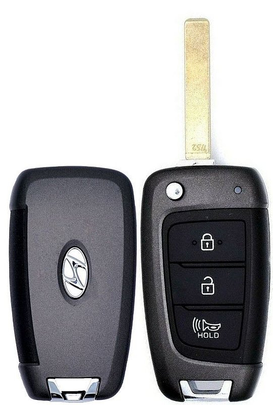 Hyundai FCC ID TQ8RKE4F41 Keyless Remote 95440S2300 flip key fob