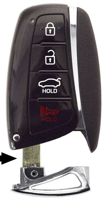 Hyundai Santa Fe 2013 2014 2015 proximity keyless remote smart key fob 