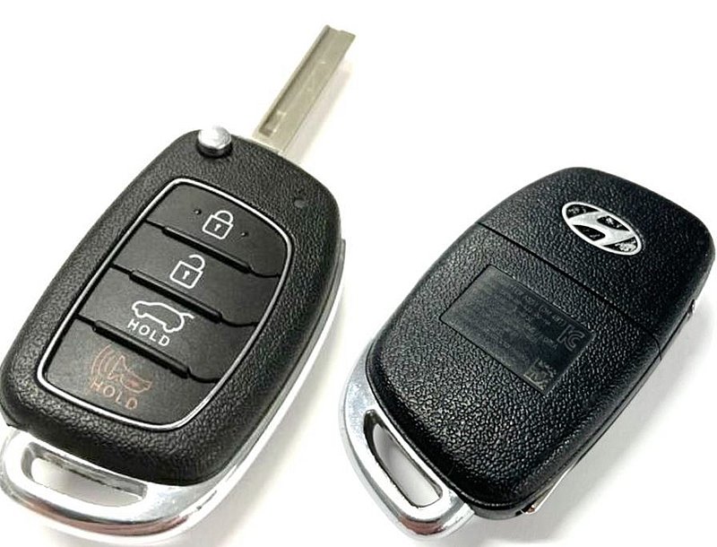 key fob fits Hyundai Sant Fe keyless flip keyfob remote FCC ID TQ8RKE4F31 954302W110 SantaFe
