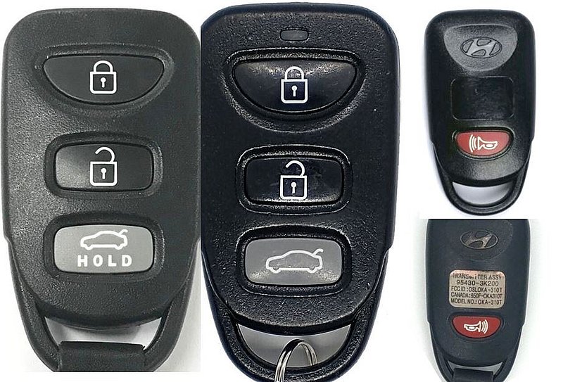 Case for Kia Hyundai Remote Keyless Entry Key Fob FCC OSLOKA-310T OSLOKA-674T 