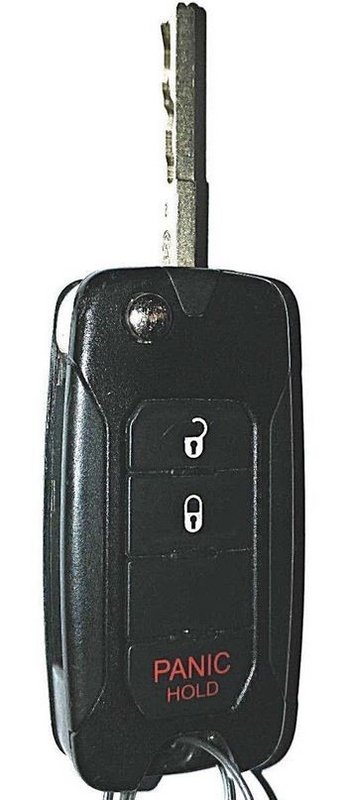 2015 Jeep Renegade 15 Fcc Id 2adftfi5am433tx 3 Button Flip Key Transmitter Keyless Remote Entry Clicker Keyfob Car Door Opener Control W Cut Key Pre Owned W Cut Key 404po1