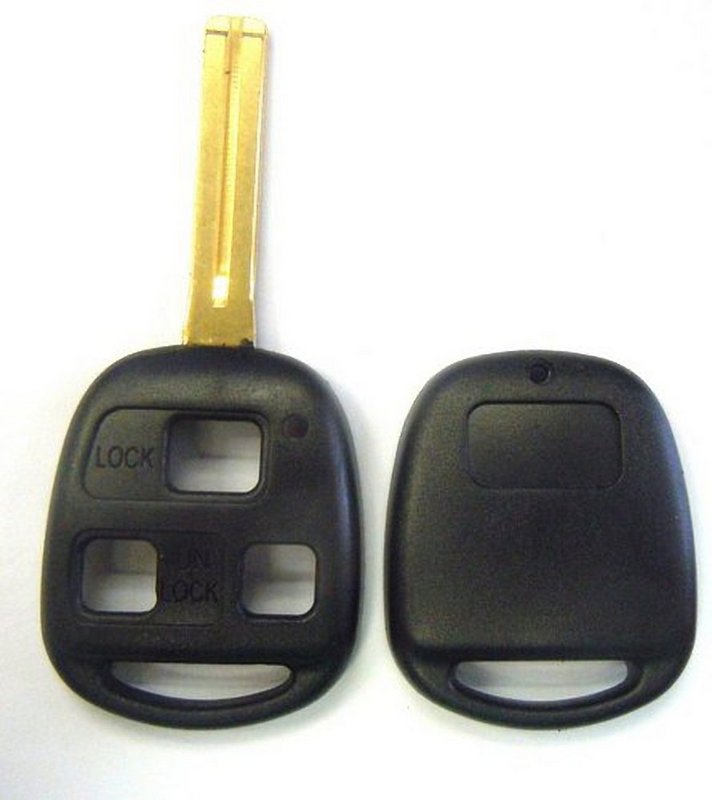 New 1.5" replacement key/case for Lexus Keyless Remote Entry Clicker