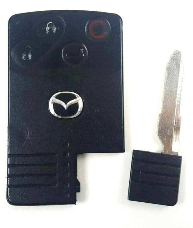 Mazda key fob FCC ID BGBX1T458SKE11A01 smartcard Keyless Remote Entry