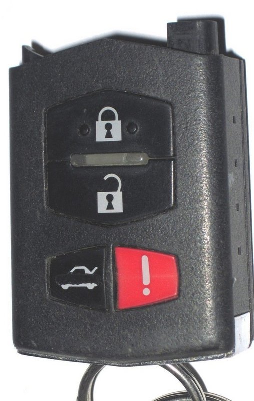 Oem Mazda 4 Button Kpu41788 Keyless Remote Half Entry