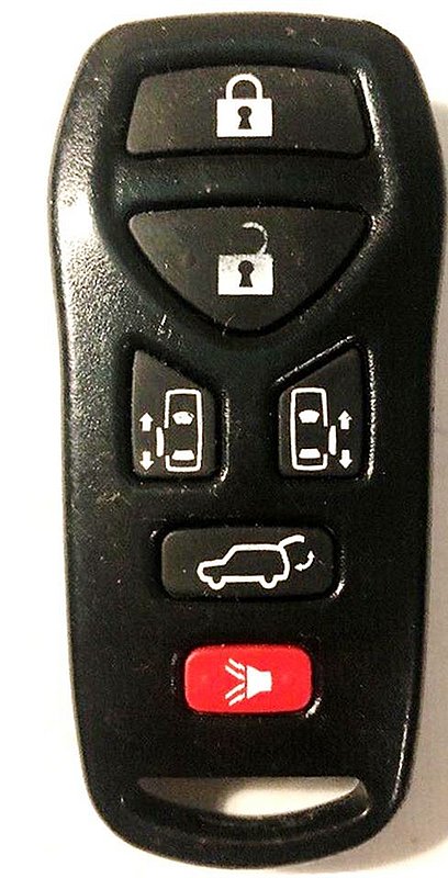 NEW for Nissan Quest keyless Entry Remote SHELL CASE 6 Buttons PAD 2004-2010 