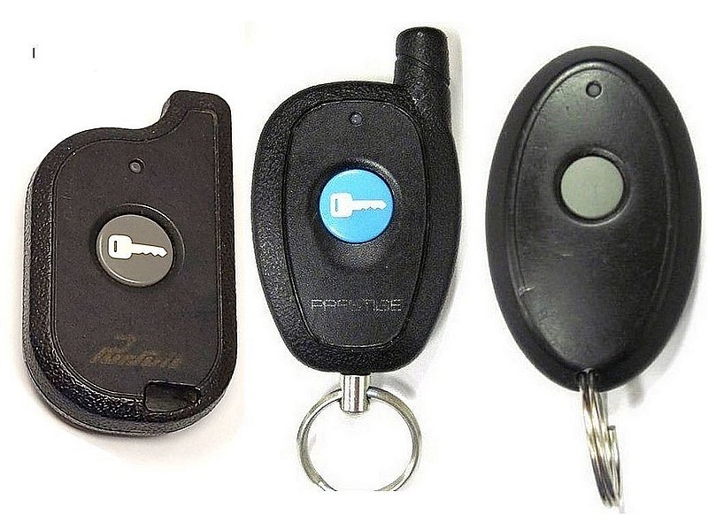 Audiovox keyless remote car starter ELVATCC GOHPCMINI4Q 1Button Red