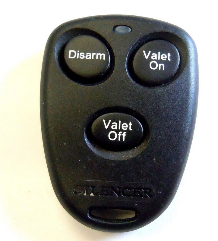 Silencer 4961 3 Button FCC ID H50T23 H50T25 H5OT23 H5OT25 Keyless