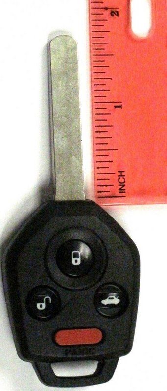 Subaru Keyless Remote Control Key Fob Head 57497 Aj00a Fcc