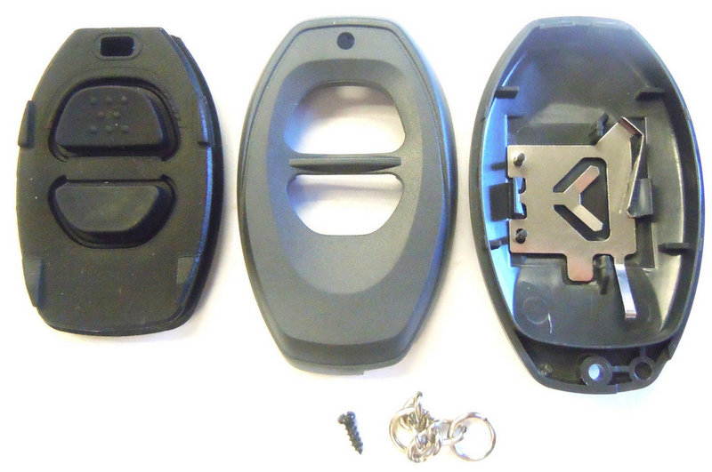 key fob fits Toyota keyless remote replacement case shell buttons grey