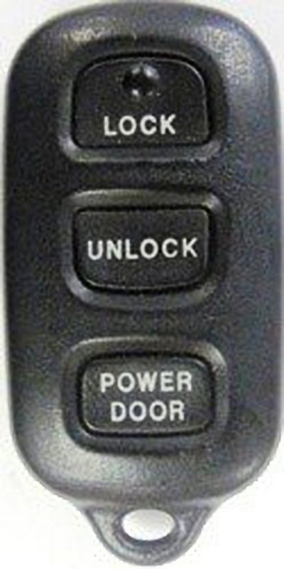 89742-02010 Pair Keyless Entry 4 Button Toyota Matrix Remote Fob GQ43VT14T 