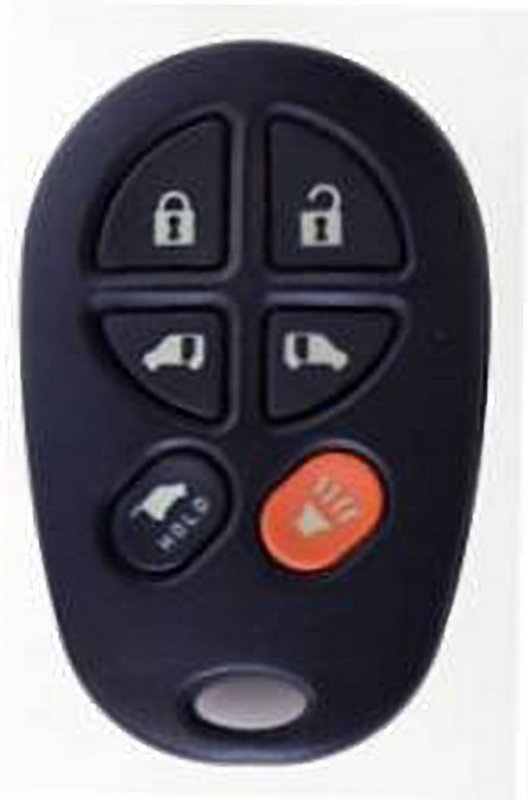 OEM Toyota Logo Keyless Entry Remotes Transmitter FCC GQ43VT20T 4 Button Key Fob 