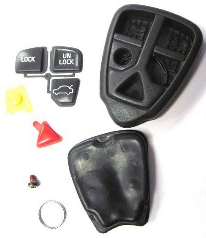 OEM Volvo 9459368 Replacement Case Shell Buttons for Keyless Remote