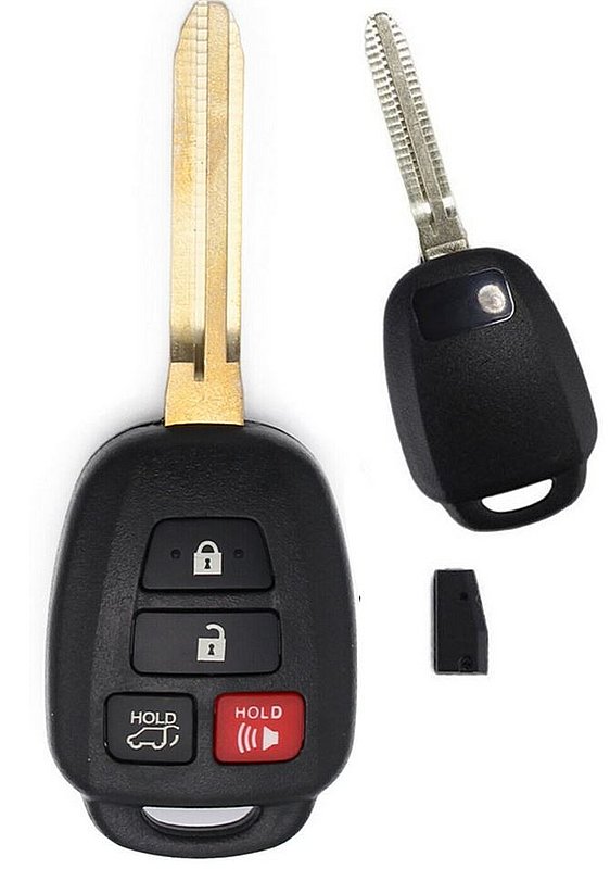 2019 Toyota Sequoia Key Fob (FCC ID: GQ4-52T) New H Chip 121Chno (Toyota)