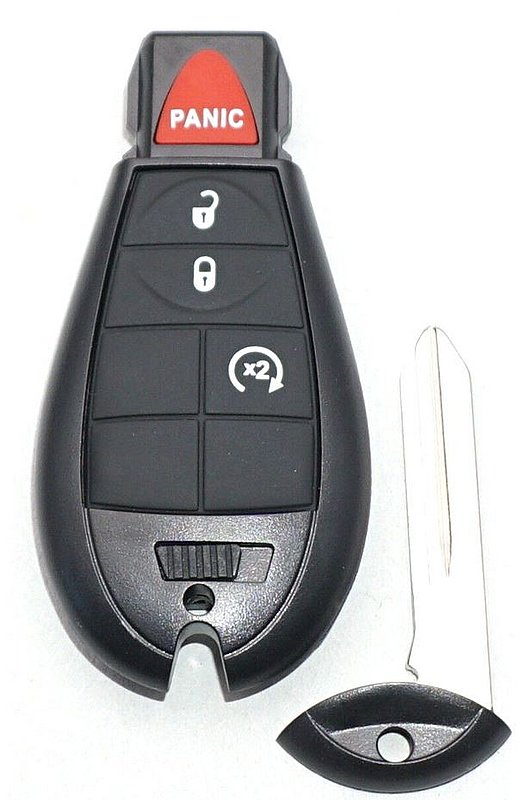 GQ4-53T 56046955AF keyless remote Dodge Ram car starter entry control transmitter key fob Unlocked 4btn P,U,L,Strt Twist Turn Knob CDJF3DGuo (Dodge)
