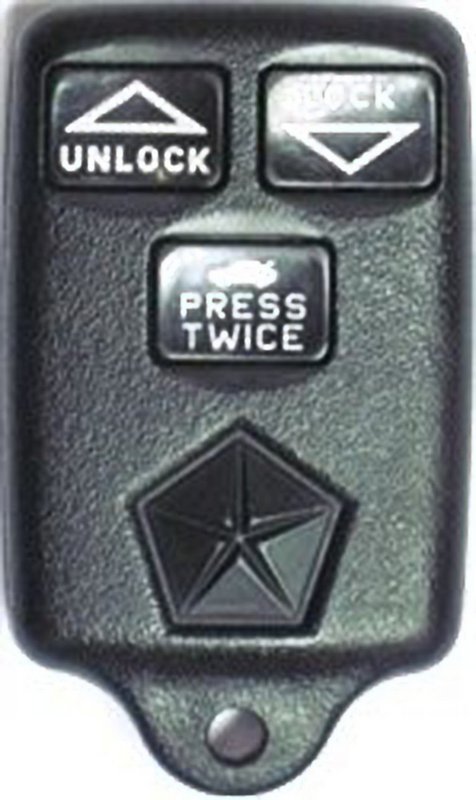 Dodge 04469341 keyless entry remote key fob FCC ID GQ43VT5T GQ43VT7T car keyfob control transmitter Pre-Owned Dodge 022DGpo (Dodge)