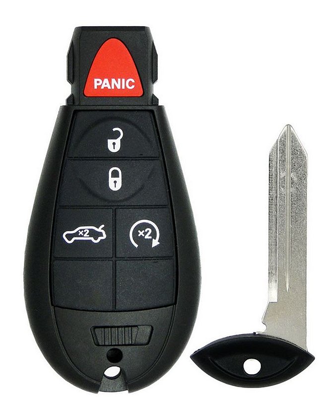 Chrysler keyless remote key fob control car starter FCC ID IYZ-C01C FOBIK truck keyfob transmitter UNLOCKED Keyless Go Chrysler CDJB2Acstuo (Chrysler)
