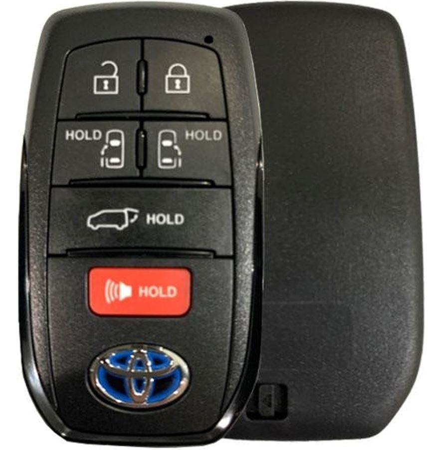 2023 Toyota Sienna Key Fob (FCC ID: HYQ14FBX) Unlocked OEM 6Btn 140X6uo (Toyota)