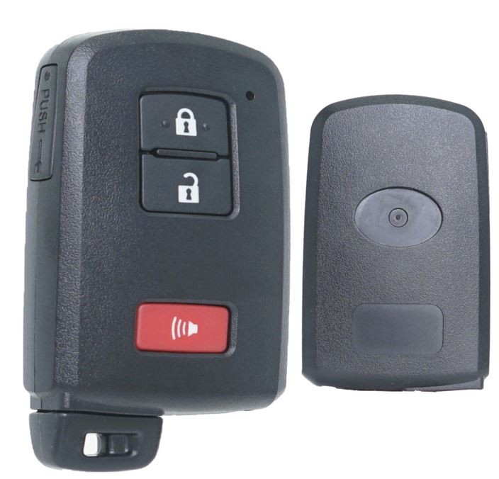 2019 Toyota Rav4 Key Fob (FCC ID: HYQ14FBA (This remote is for vehicles with a smart key system only)with letter "G" Printed on the Circuit Board) New G Cir. Board 3btn 121BGno (Toyota)