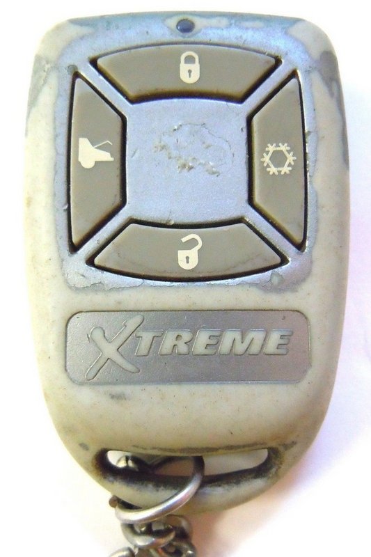 Xtreme AutoStart FCC ID NAHRS5304 Red LED 304 MHz Keyless Remote
