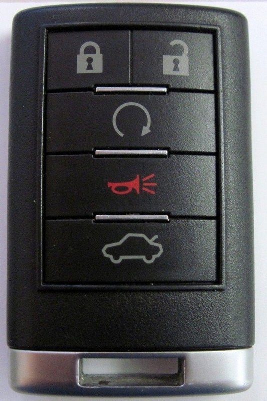 2012 Cadillac CTS key fob keyless entry remote car starter control