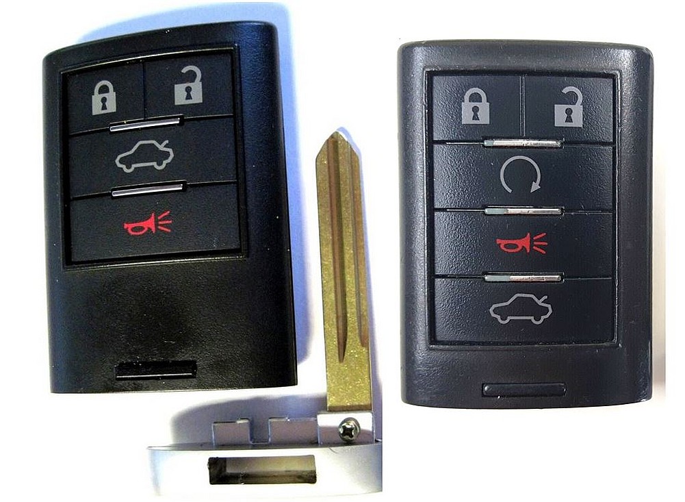 Keyless Remote Entry Oem Cadillac 4 Button M3n5wy7777a 1
