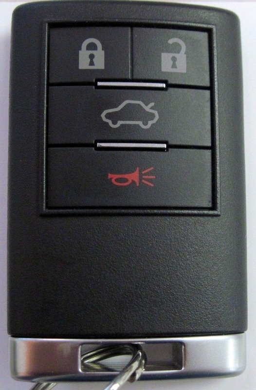 Cadillac 22856930 OEM 5 Button Key Fob