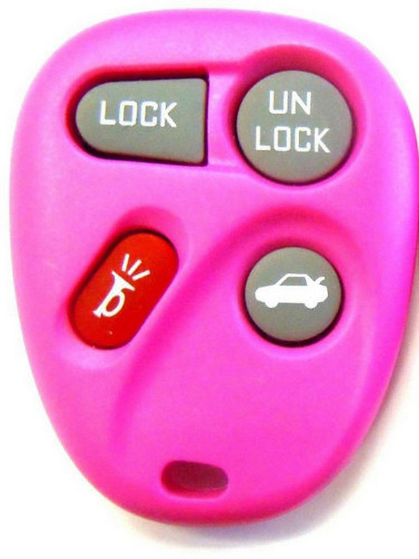 Pink Keyless Remote For 2003 Cadillac Deville Fcc Id