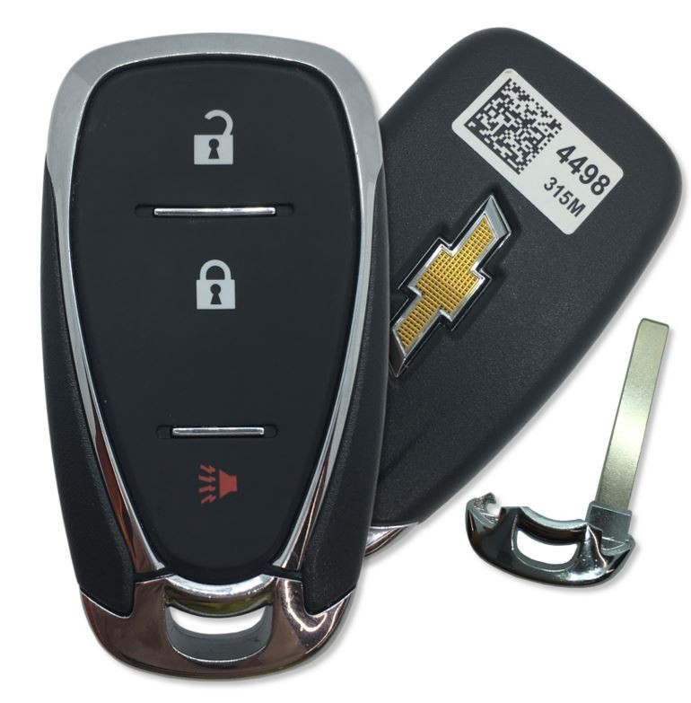 Chevrolet keyless entry remote FCC HYQAA smart key fob transmitter