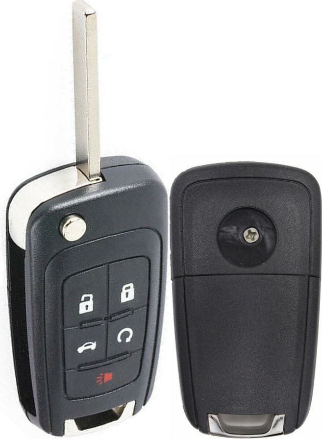 Keyless Remote Fits Chevrolet 5912545 Keyfob Entry Flip