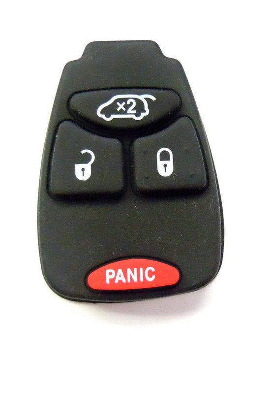 New Replacement Button Pad For 4 Button 72xx Keyless
