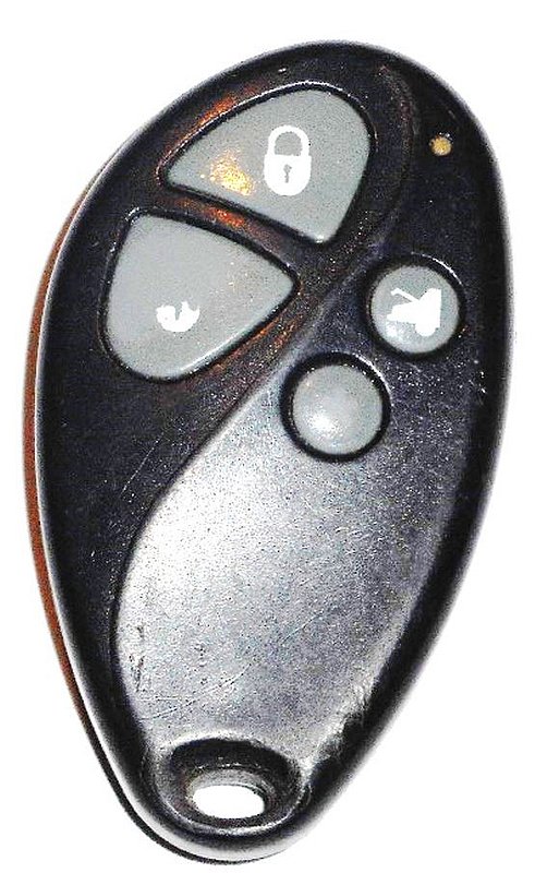Code Alarm 4 Button Red Led Light Fcc Id Elvatdb Diytx