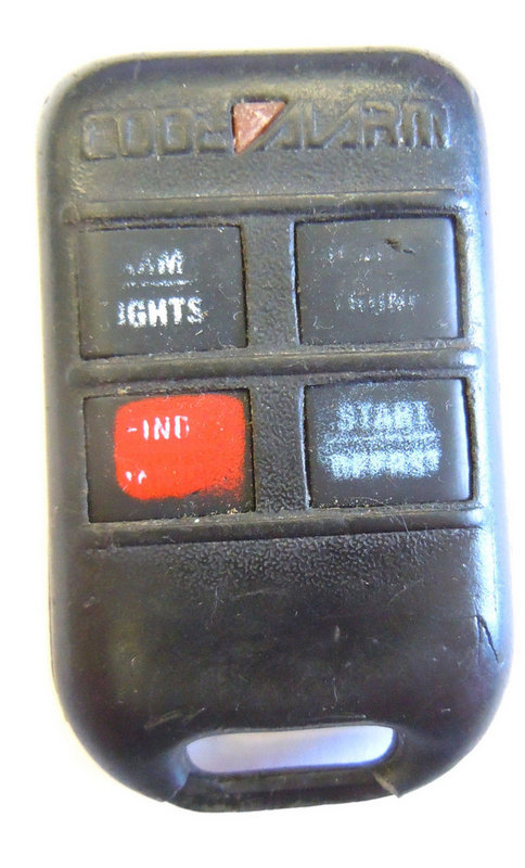 Code Alarm Red Led 4 Button Fcc Id Goh