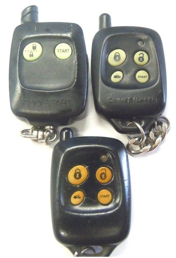Keyless remote control CrimeStopper CS 360 DC FCC ID CHX433TX