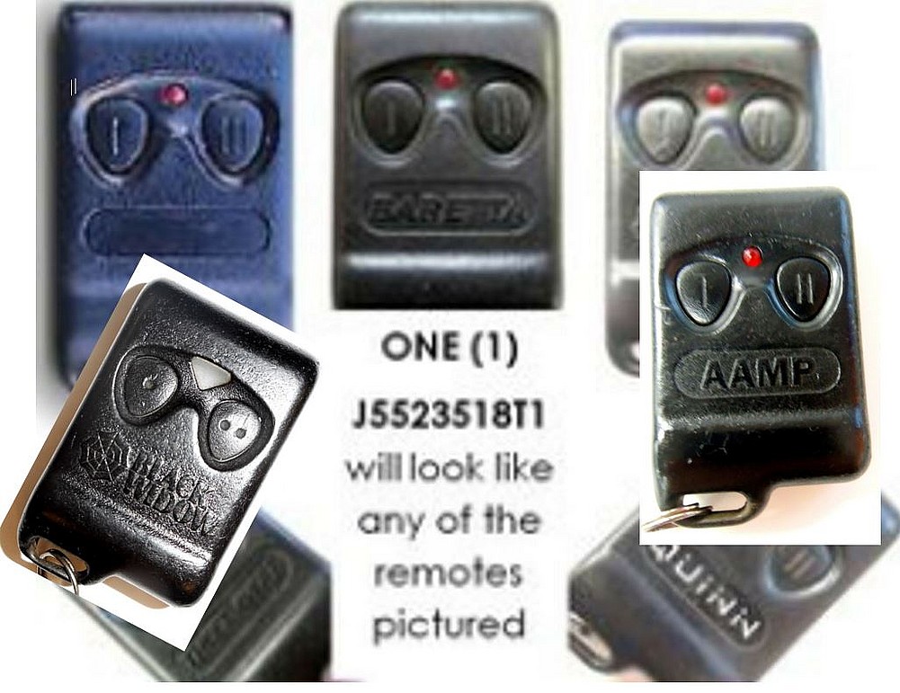 Aftermarket FCC ID J5523518T1 keyless remote starter key fob control 2