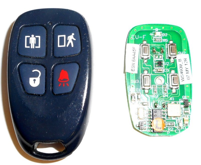 Digital Security keyless remote alarm control Honeywell 5800 series