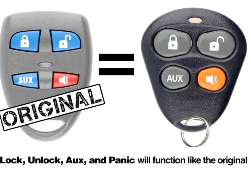 Auto Mate Keyless Entry EZSDEI476 Used Auto Mate Key Fob