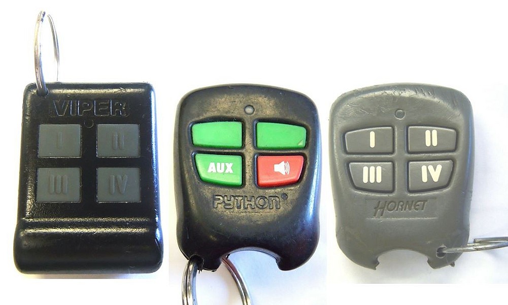 Viper Python FCC ID EZSDEI475 keyless remote car starter DEI alarm key