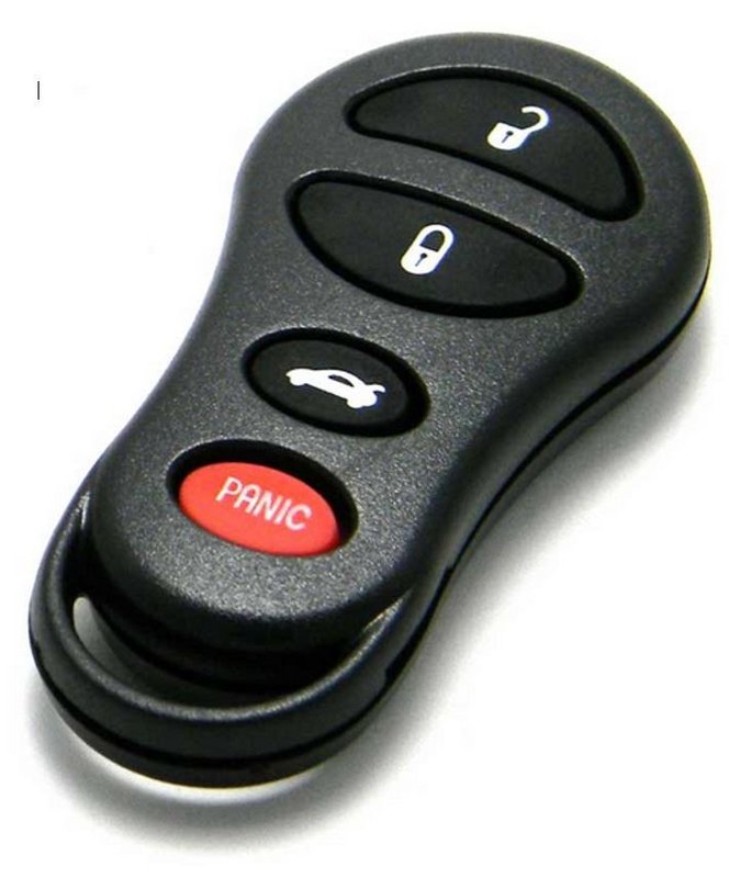 Dodge key fob GQ43VT17T 04602260 keyless remote entry keyfob control